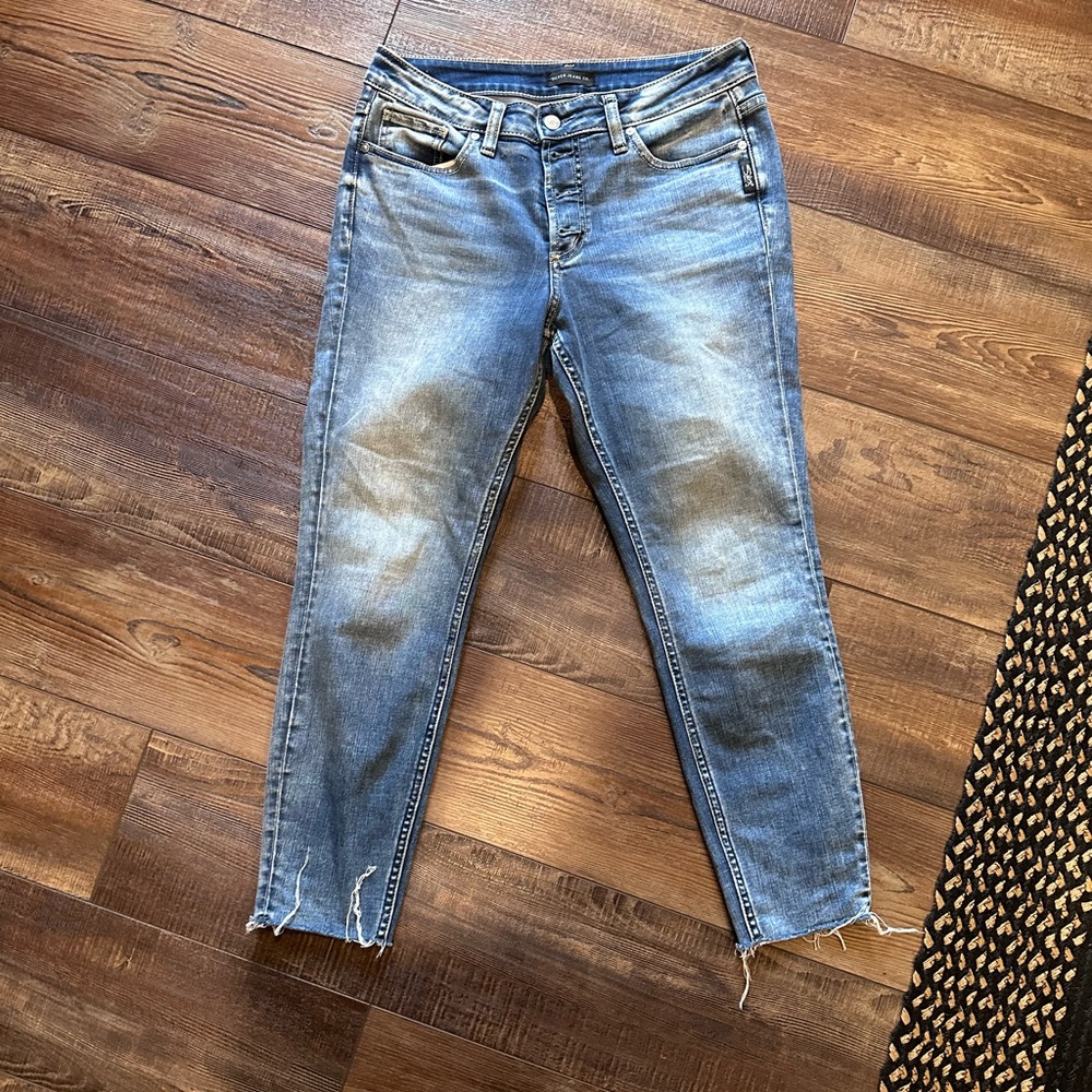 Women’s Silver Jeans capri’s size 30/26